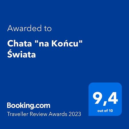 Chata "Na Koncu" Swiata Slopnice Esterno foto